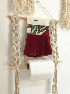 Organizador de macramé en internet