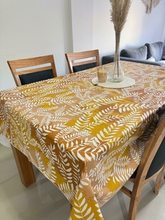 Mantel cuerina estampado - Namasté diseño y deco