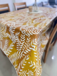 Mantel cuerina estampado - comprar online