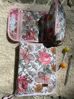 Combo Guarda A5 + cartu desplegable Flores - Namasté diseño y deco