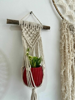 Porta maceta macramé - comprar online