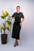 Vestido longuete com flor - LC Concept