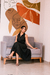 Vestido midi plissado - comprar online