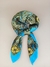 Lenço de cetim estampado - comprar online