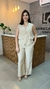 Conjunto risca de giz com lurex