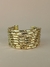 Bracelete texturizado de tiras