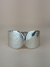 Bracelete texturizado prata