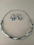 Conjunto de aro ondulado e brinco orgânico