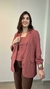 Blazer reto com recortes na internet