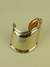 Bracelete grande organico de encaixe dourado - comprar online