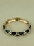 Imagem do Bracelete dourado com cores e texturas
