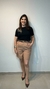 T-SHIRT com flor bordada