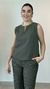 Blusa regata mini curto