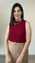 Blusa regata gola alta - loja online