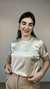 Blusa de cetim