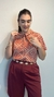 Camisa floral de botões na internet