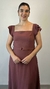 Vestido mini com babados na alça - comprar online