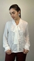 Camisa laço com renda