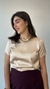 Blusa de cetim na internet
