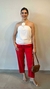 Imagem do Conjunto calça e colete com elastex