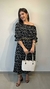 Vestido de crepe ombro a ombro - LC Concept