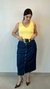 Imagem do Saia jeans evasê midi