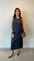 Vestido midi jeans - comprar online