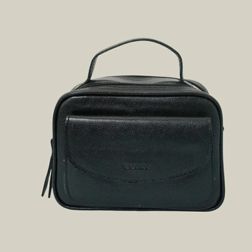 Bolsa Baú Couro Amelíe Via Bordo