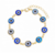 Pulseira Olho Grego Grande Transparente 5162