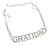 Pulseira Letras Lisas Correntaria Dupla 4752 - comprar online