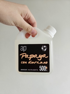 Recarga de perfume textil Papaya+durazno 500ml
