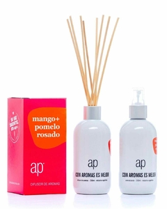 Difusor ambiental Mango+pomelo rosado 250ml - comprar online