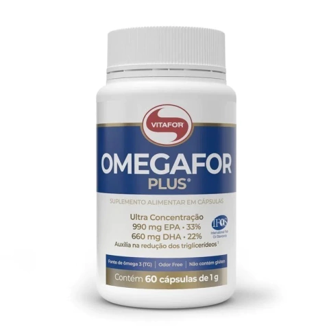 OMEGAFOR PLUS 60 CÁPSULAS - VITAFOR