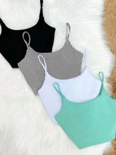 Cropped Alça Fina