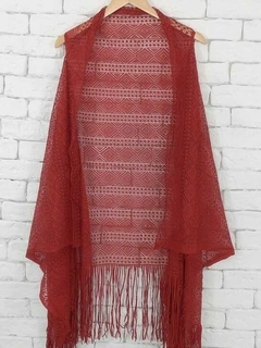 Kimono Xale Feminino Franja - Toda Linda Moda Feminina