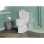 Assento sanitário Oval Elevado 13,5cm com Tampa Almofadado - comprar online