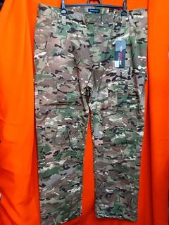 calça cargo camuflada - Brechó da neide 