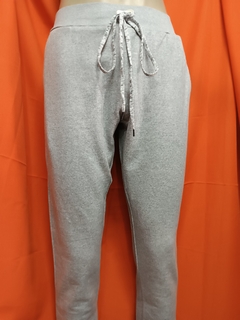 calça malha moletom jogger - Brechó da neide 