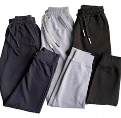 calça malha moletom jogger