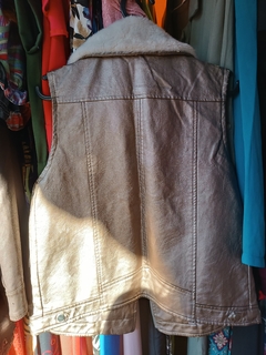 Colete de Courino Feminino com Pelagem - comprar online