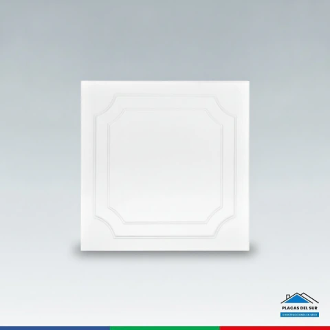 Placa de telgopor para cielorraso Virginia - Placas del Sur