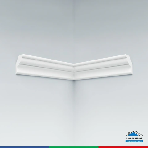 Moldura decorativa M47 2 m - Placas del Sur