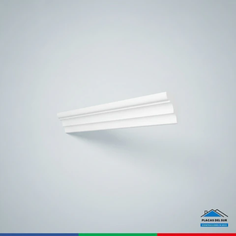 Moldura decorativa M42 2 m - Placas del Sur