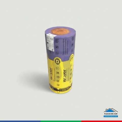 Rollo de lana de vidrio 50 mm - Placas del Sur