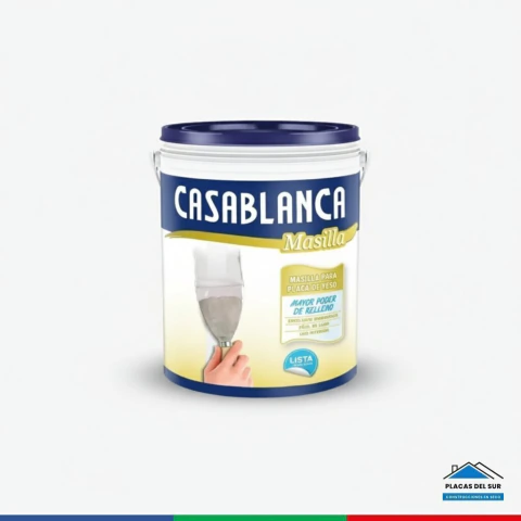 Masilla Casablanca 32 kg - Placas del Sur