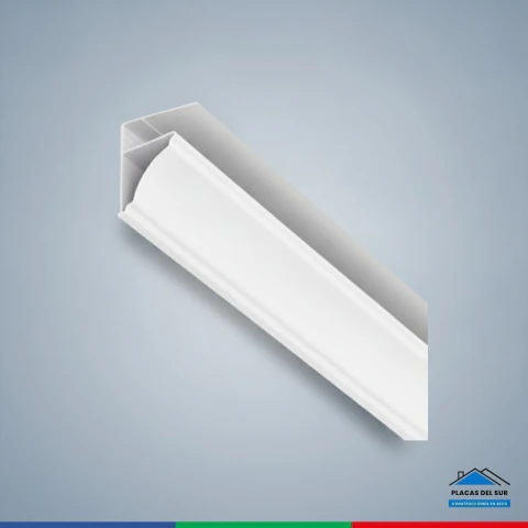 Perimetral moldura PVC 3 m - Placas del Sur