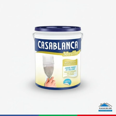Masilla Casablanca 16 kg - Placas del Sur