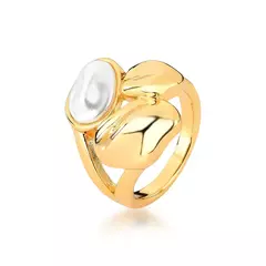Anel Petit Stone Com Pérola