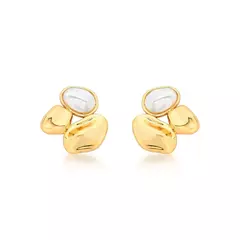 Brinco Petit Stone Com Pérola