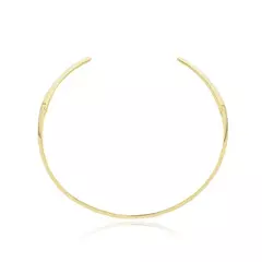 Colar Modern Basic - Dourado Liso